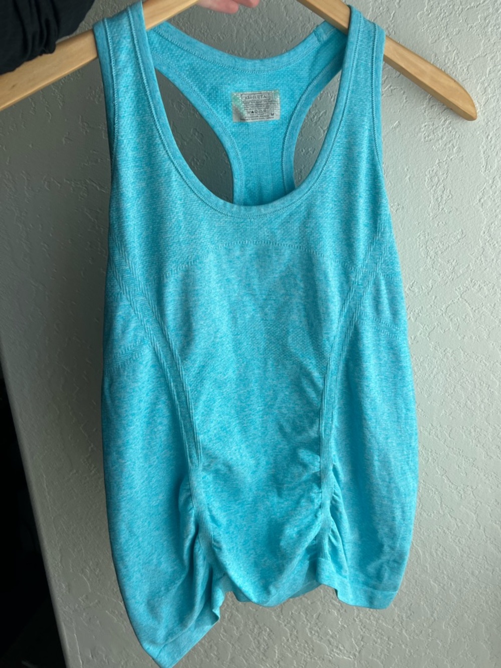 Athleta Aqua Blue Racerback Tank